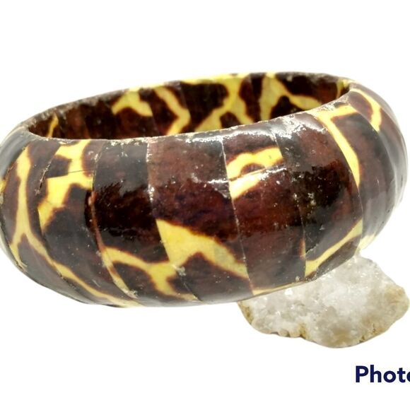 Tortoise shell bracelet bangle‎ - Picture 1 of 1